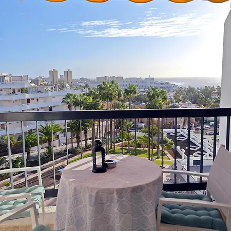 Blanco&azul - Ocean View Balcony, Pool&perfect Location Playa de las Americas (Tenerife)